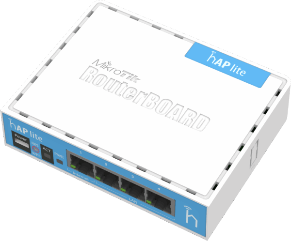 روتر وایرلس MikroTik hAP lite | انتخاب اقتصادی برای خانه و دفتر کوچک - تصویر 1