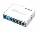 روتر بی‌سیم MikroTik hAP ac lite | وای‌فای دو بانده خانگی و اداری