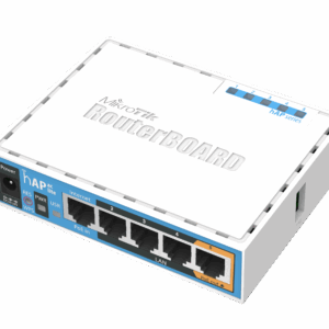 روتر بی‌سیم MikroTik hAP ac lite | وای‌فای دو بانده خانگی و اداری