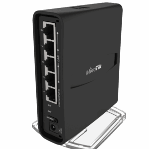 روتر دو بانده MikroTik hAP ac² | وای‌فای 2.4 و 5 گیگاهرتز با 5 پورت گیگابیتی