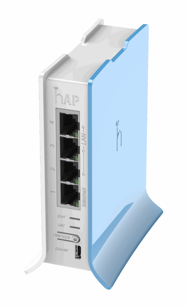 روتر خانگی MikroTik hAP lite TC | اقتصادی، جمع‌وجور و مناسب خانه و دفتر - تصویر 1