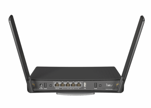 روتر بی‌سیم MikroTik hAP ac³ | وای‌فای دو بانده، 5 پورت گیگابیت و پشتیبانی از PoE - تصویر 1