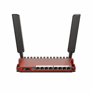 روتر بی‌سیم MikroTik L009UiGS-2HaxD-IN | ارتقا یافته‌ی RB2011 با وای‌فای قوی و پورت SFP