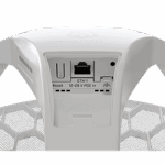 رادیو وایرلس MikroTik LHG 5 ax | سی‌پی‌ای فضای باز با آنتن 24.5dBi و وای‌فای 6 - تصویر 2